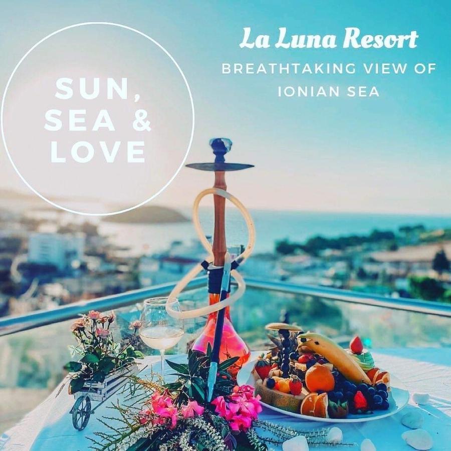 La Luna Hotel Ksamil Esterno foto