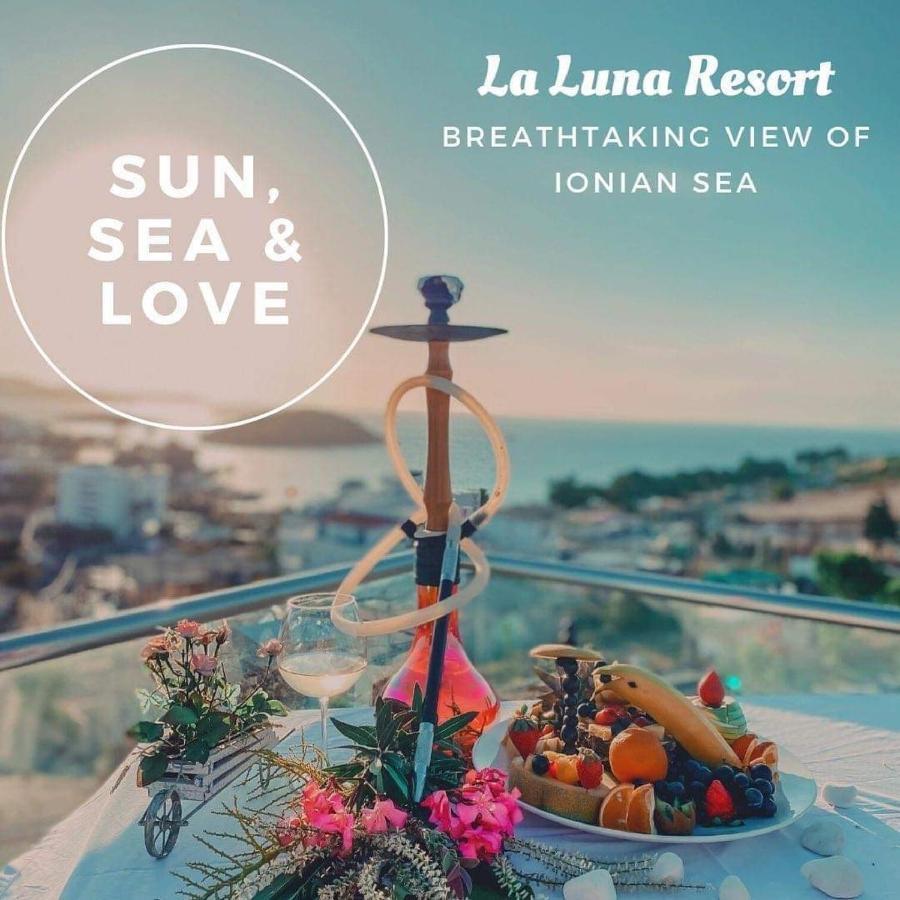 La Luna Hotel Ksamil Esterno foto